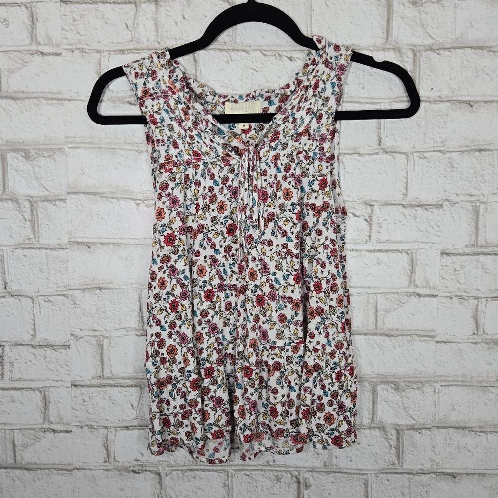 Monteau small floral flowy tank
